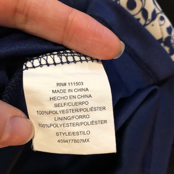 LUXOLOGY WOMENS KNEE LENGTH DRESS (FULLY LINED) - Picture 6 of 10